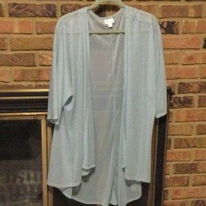 Short sleeved coverup cardigan